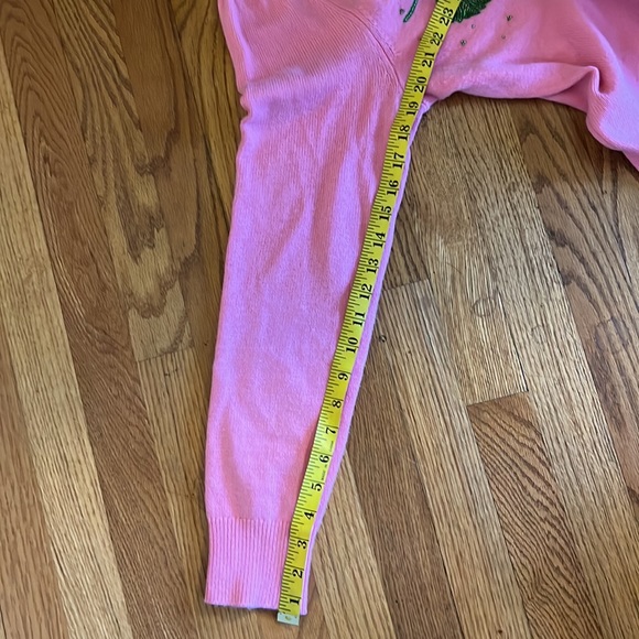 Boden Has Something For You! Lovely Pink & Green Wool/Alpaca Blend-Sweater - Picture 12 of 12